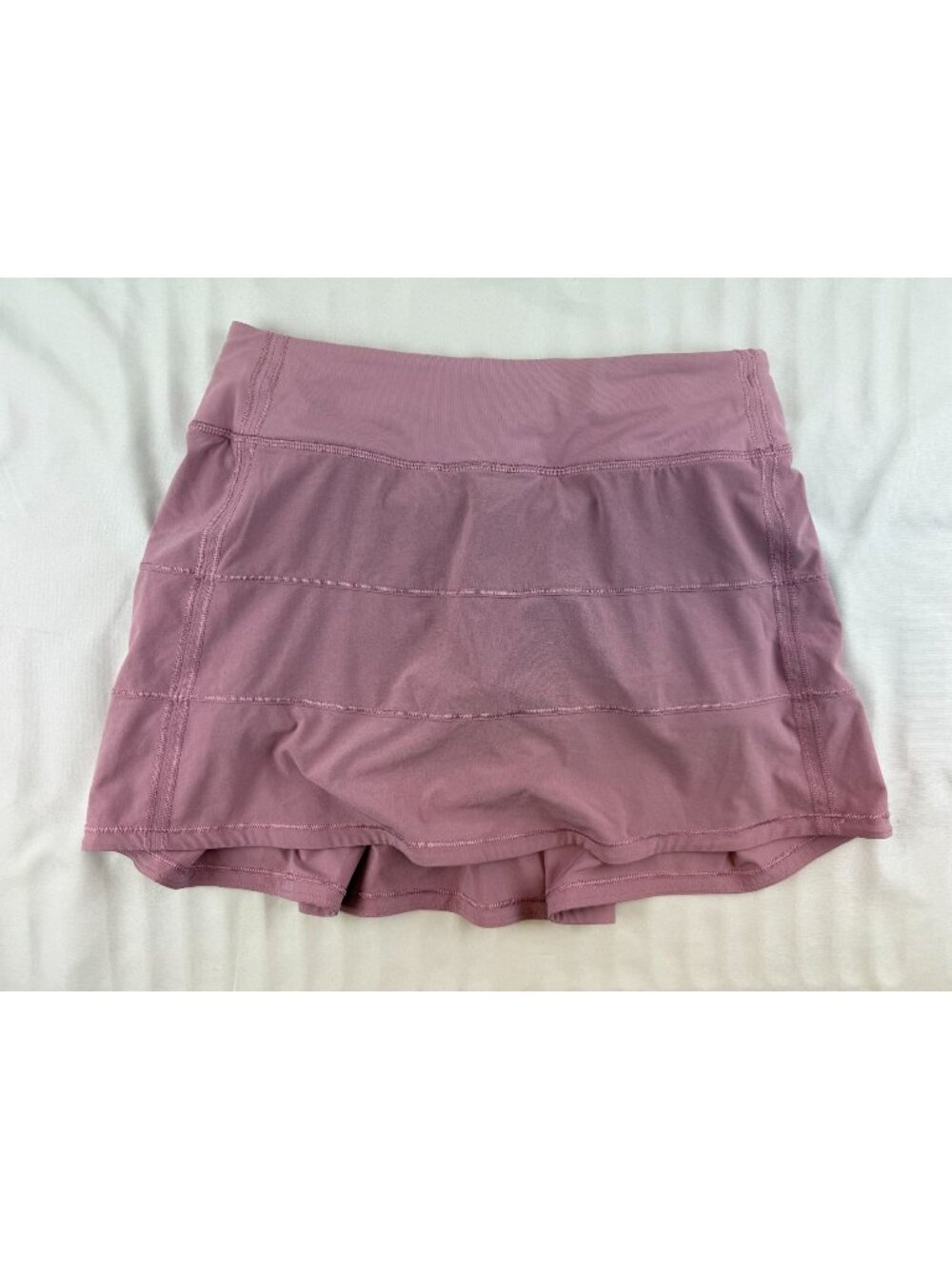 LULULEMON Pace Rival MR Long Luxtreme Skirt Long Sz 4 PKTP Pink Taupe